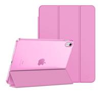 FINTIE Case for iPad A16 11th Gen 11 Inch 2025 and 10th Gen 10.9 Inch 2022 | Ultra Slim, Frosted Coloured Back Shell, Fold-back Stand, Auto Wake Sleep, for School or Office, Lilac Pink