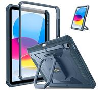 Fintie Case for iPad (A16) 11th Generation 11 Inch (2025), iPad 10th Generation 10.9 Inch - [Tuatara Magic Ring] 360 Degree Rotating Stand Shockproof Rugged Cover with Screen Protector, Ocean Blue