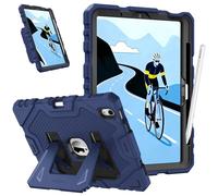 Fintie Case for iPad Air 11-inch M4/M3/M2 (2026/2025/2024), iPad Air 5th / 4th Generation (2022/2020) 10.9 Inch, Fully-Body Rugged Heavy Duty Shockproof Case with Kickstand for Kids, Navy Blue
