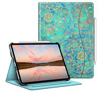 FINTIE Case for iPad Pro (11-inch, 2022-2018) [Not for 2025 iPad 11] - Multi Angle Folio Cover with Pencil Holder & Pocket, Auto Wake/Sleep, Shades of Blue