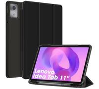 FINTIE Case for Lenovo Idea Tab 11 Inch 2025 (TB-336ZU/TB-336FU) - Ultra Slim Protective Case with Translucent Back Cover with Auto Sleep/Wake Function, Black