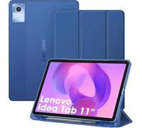 FINTIE Case for Lenovo Idea Tab 11 Inch 2025 (TB-336ZU/TB-336FU) - Ultra Slim Protective Case with Translucent Back Cover with Auto Sleep/Wake Function, Navy