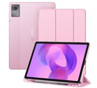 FINTIE Case for Lenovo Idea Tab 11 Inch 2025 (TB-336ZU/TB-336FU) - Ultra Slim Protective Case with Translucent Back Cover with Auto Sleep/Wake Function, Sakura Pink