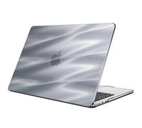 Fintie Case for MacBook Air 13.6 Inch A3240 A3113 A2681 (2022 2023 2024 2025 Release) - Protective Snap On Hard Shell Cover for MacBook Air 13.6" M2 M3 M4 Chip (Undulating Waves)