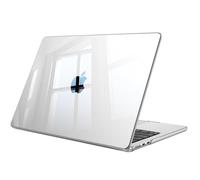 Fintie Case for MacBook Air 13.6 inch M4/M3/M2 (2025/2024/2022), Snap On Hard Shell Cover Compatible with MacBook Air 13.6" Retina Display & Touch ID, A3240 A3113 A2681, Crystal Clear