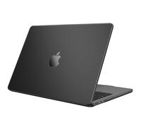 FINTIE Case for MacBook Air 13 inch M5 (2026)/M4 (2025)/M3 (2024)/M2 (2022), Clear Hard Shell Cover for Macbook Air 13.6 inch, for Retina/Touch ID, Models A3449 A3240 A3113 A2681, Frosted Black