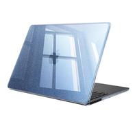 FINTIE Case for MacBook Air 13 inch M5 (2026)/M4 (2025)/M3 (2024)/M2 (2022), Clear Hard Shell Cover for Macbook Air 13.6 inch, for Retina/Touch ID, Models A3449 A3240 A3113 A2681, Pearl Blue