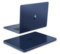 Fintie Case for MacBook Air 15 Inch A3241 A3114 A2941 (2023 2024 2025), [100% Corresponds to Official Colour] Premium Slim Matte Case for MacBook Air 15.3" with M2 M3 M4 Chip (Frost Midnight)