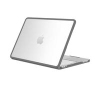 Fintie Case for MacBook Neo 13 inch (2026 Release, Model A3404) - Clear Matte Hard Shell with TPU Soft Bumper, Slim Shockproof Matte MacBook Neo Cover for Work Travel Study Daily Use (Gray)