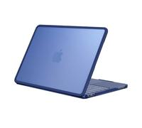 Fintie Case for MacBook Neo 13 inch (2026 Release, Model A3404) - Clear Matte Hard Shell with TPU Soft Bumper, Slim Shockproof Matte MacBook Neo Cover for Work Travel Study Daily Use (Indigo)