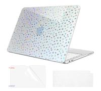 Fintie Case for MacBook Neo 13 Inch with Keyboard Skin & Screen Protector | 2026 A3404, Snap-On Design, Slim Fit, Hard Shell Cover, Laser Diamond