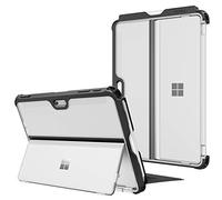 FINTIE Case for Microsoft Surface Go 4/3/2/1 (2023-2018), 10.5 inch Shockproof Robust Case w/Pencil Holder, Fit Original Kickstand, Clear