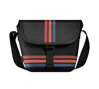 FINTIE Case for Polaroid Now/Now+ Gen 2 I-Type Instant Camera, Polaroid Originals OneStep+/Onestep 2 VF Canvas Protective Camera Case Cover, A-Black Stripe, Camera case