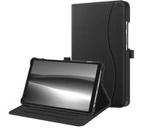 FINTIE Case for Samsung Galaxy Tab A11 8.7" 2025/ A9 8.7" 2023, Multi-Angle Viewing Smart Stand Back Cover with Pocket, Black