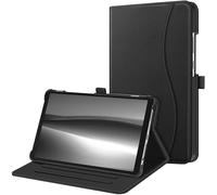 FINTIE Case for Samsung Galaxy Tab A11 8.7" 2025/ A9 8.7" 2023 | Multi-Angle Viewing Stand Back Cover with Pocket, Black