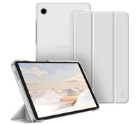 FINTIE Case for Samsung Galaxy Tab A11 8.7 Inch 2025/ Galaxy Tab A9 8.7 Inch Screen Size, Ultra Thin Protective Case with Translucent Back Cover for Tablet A11/ A9, Silver
