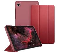 FINTIE Case for Samsung Galaxy Tab A11 8.7 Inch 2025/ Tab A9 8.7 Inch Screen Size, Ultra Thin Protective Case with Translucent Back Cover for Tablet A11/ A9, Red