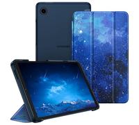 FINTIE Case for Samsung Galaxy Tab A11 8.7 Inch 2025/ Tab A9 8.7 Inch Screen Size, Ultra Thin Protective Case with Translucent Back Cover for Tablet A11/ A9, Starry Sky