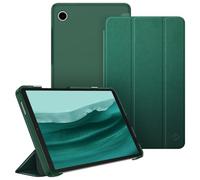 FINTIE Case for Samsung Galaxy Tab A11 8.7 Inch 2025/ Tab A9 8.7 Inch | Ultra Thin Protective Case with Translucent Back Cover for Tablet A11/ A9, Dark Green