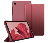FINTIE Case for Samsung Galaxy Tab A11 8.7 Inch 2025/ Tab A9 8.7 Inch | Ultra Thin Protective Case with Translucent Back Cover for Tablet A11/ A9, Wine