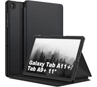FINTIE Case for Samsung Galaxy Tab A11+ Plus/ A9+ Plus 11 inch (2023/2025), Slim Shield Multiple Angle Stand with Soft TPU Back Shell Cover Model SM-X230/ 236B/ X210/ X216/ X218, Black