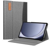 FINTIE Case for Samsung Galaxy Tab A9+ / A9 Plus 11 Inch 2023 Model (SM-X210/X216/X218), Multiple Angle Portfolio Business Cover with Pocket Auto Sleep/Wake, Gray