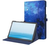 Fintie Case for Samsung Galaxy Tab A9 Plus 11 Inch 2023, Multi-Angle Folio Protective Case Document Compartment and Auto Sleep/Wake Function for Tablet A9+ SM-X210/X216/X218, Starry Sky