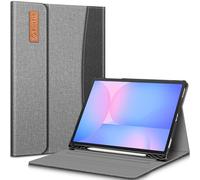 Fintie Case for Samsung Galaxy Tab S10 FE/ S9 FE 5G 10.9 Inch/Tab S9 11 Inch with Built-in S Pen Holder, Multiple Angle Portfolio Business Cover with Pocket Auto Sleep/Wake, Gray