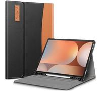 Fintie Case for Samsung Galaxy Tab S10 Plus 2024/ S9 FE Plus 5G 12.4 Inch 2023 with Built-in S Pen Holder, Multiple Angle Portfolio Business Cover with Pocket Auto Sleep/Wake, Black