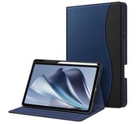 Fintie Case for Samsung Galaxy Tab S11 2025 11 Inch Tablet SM-X730/X736, Soft TPU Back Housing Protective Case with S Pen Holder and Document Slots, Dark Blue