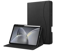 FINTIE Case for Samsung Galaxy Tab S11 5G 11 Inch 2025 | Model (SM-X730/X736B) with S Pen Holder, Multi-Angle Viewing Soft TPU Back Cover with Pocket, Auto Wake/Sleep, Black