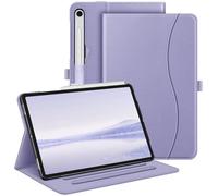 Fintie Case for Samsung Galaxy Tab S9 FE 5G 10.9 Inch/Galaxy Tab S9 11 Inch 2023, Multi-Angle Viewing Protective Cover with Pocket, Auto Sleep/Wake, Lilac Purple