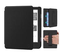 Fintie Case for Tolino Shine Color/Shine 5 (2024) / Shine 4 (2022) & Kobo Clara Colour/Clara BW(2024) / Clara 2E(2022) eReader - Ultra Thin Case with Elastic Wrist Strap & Sleep/Wake, Black