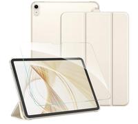 FINTIE Case & Screen Protector Set for iPad Air 11 Inch M4 (2026)/M3 (2025)/M2 (2024), iPad Air 5th/4th Generation (2022/2020) 10.9 Inch - Ultra Slim Matte Back with Trifold Stand, Starlight