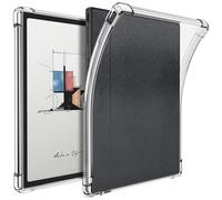 Fintie Clear Case for 7" Onyx Boox Go 7/Go 7 Color Series (1/2th Gen, 2024/2025 Released) & Boox Page/ Leaf2/Leaf3/Leaf3 C e-Reader - Slim Lightweight Soft Flexible Transparent TPU Back Cover, Clear