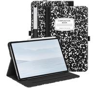 FINTIE Fintie Case for Samsung Galaxy Tab S9 FE 5G 10.9 Inch/Galaxy Tab S9 11 Inch 2023, Multi-Angle Viewing Protective Cover with Pocket, Auto Sleep/Wake, Composition Book
