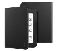 Fintie Folio Case for 6" Nook GlowLight 4 (2021) / Nook GlowLight 4e (2022) eReader, Book Style Premium Vegan Leather Cover, Black