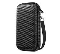 Fintie Graphing Calculator Carrying Case for Texas Instruments TI-84 Plus CE, Hard EVA Shockproof Travel Protective Box (Black)