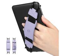 FINTIE Hand Strap for 6-8" Kindle eReaders Fire Tablet - High-Elasticity Secure Lightweight Finger Grip Holder for Kindle/Kobo/Voyaga/Lenovo/Sony E-Book 6-8" Tablets, Lilac Purple/Lilac Marble