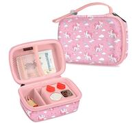 FintIe Hard Case Compatible with Yoto Mini 2024 Edition Kids Audio Music Player, Children Speaker Box with Bonus Card Case Holder for 3-12 Boys & Girls Birthday/Christmas Day Gifts (Pink Steed)