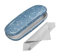 Fintie Hard Shell Glasses Case for Women Men - Fashion Reading Eyeglasses Case Protective Spectacle Cases with Cleaning Cloth