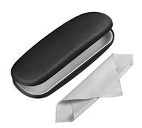 FINTIE Hard Shell Glasses Case for Women Men - Fashion Reading Eyeglasses Case Protective Spectacle Cases with Cleaning Cloth