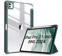 Fintie Hybrid Slim Case for iPad Pro 11-inch M4 (2024) (Model Number: A2836/A2837/A3006) - [Built-in Pencil Holder] Shockproof Protective Cover with C