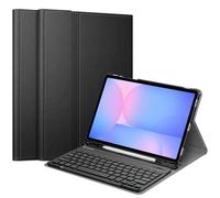 FINTIE Keyboard Case for Samsung Galaxy Tab S10 Lite/ S10 FE 2025/ S9 FE 10.9 Inch/ S9 11 Inch 2023 with S Pen Holder, Slim Stand Cover Detachable Wireless Bluetooth Keyboard, Black