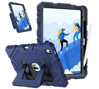 FINTIE Kids Case for iPad (A16) 11th Generation 11 Inch (2025), iPad 10th Generation 10.9 Inch (2022), Fully-Body Rugged Heavy Duty Shockproof Kiddie Case Built-in Stand for Boys & Girls, Navy