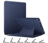Fintie Magnetic Stand Case for iPad Air 10.5" (3rd Generation) 2019 / iPad Pro 10.5" 2017, Multi-Angle Viewing Rugged Soft TPU Back Cover with Pencil Holder, Auto Wake/Sleep (Navy)