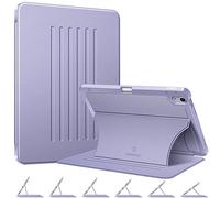 Fintie Magnetic Stand Case for iPad Air 11-inch M3 (2025) / M2 (2024), iPad Air 5th (2022) / 4th Generation (2020) 10.9 Inch - Multiple Angles Shockproof TPU Cover with Pencil Holder, (Lilac Purple)