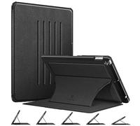 Fintie Magnetic Stand Case for New iPad 10.2" 8th Gen 2020 / iPad 7th Generation 10.2 Inch 2019, [Multiple Secure Angles] Shockproof Rugged Soft TPU Back Cover with Auto Wake/Sleep, Black