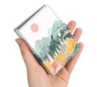 Fintie Mini Photos Album Book for 2x3 Inch Films - 52 Pockets Small Albums | For Fujifilm Instax Mini, Polaroid Hi-Print Pictures, Portable Kpop Photocard Holder, Travel Memory Book, Sunset
