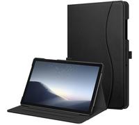 FINTIE Multi-Angle Viewing Case for Samsung Galaxy Tab A11+/ A9+ 11 Inch | Front Card Pocket, Synthetic Leather Exterior, Microfiber Interior, Auto Wake/Sleep, for Business Travel, Black